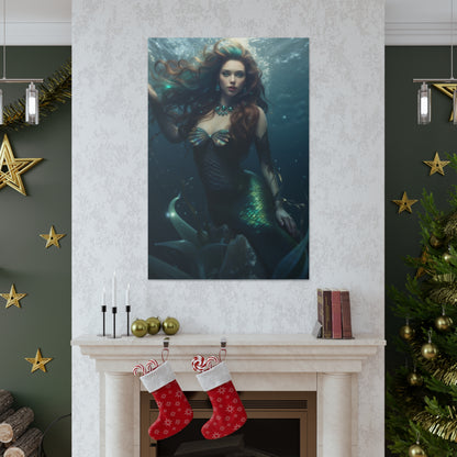 Mystic Sea Siren | Custom Portrait with Your Photos