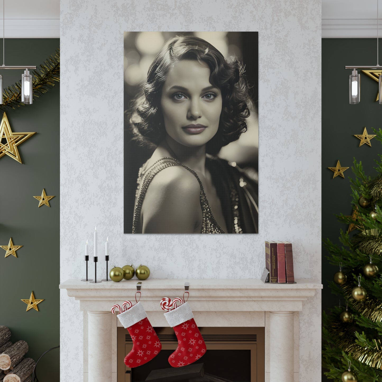 Vintage Glamour | Custom Portrait with Your Photos