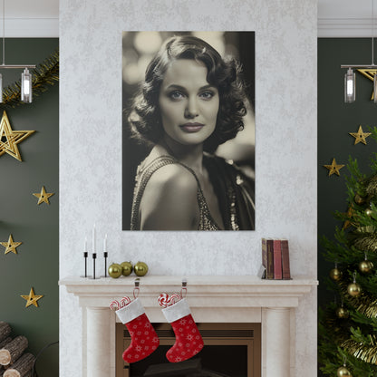 Vintage Glamour | Custom Portrait with Your Photos