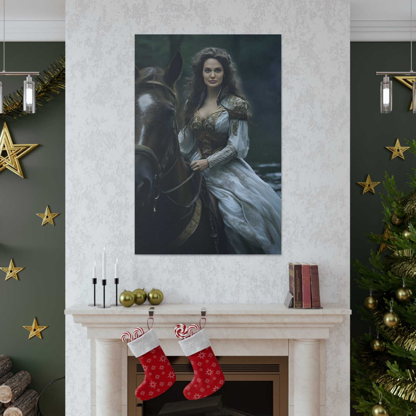 Regal Rider | Custom Portrait with Your Photos