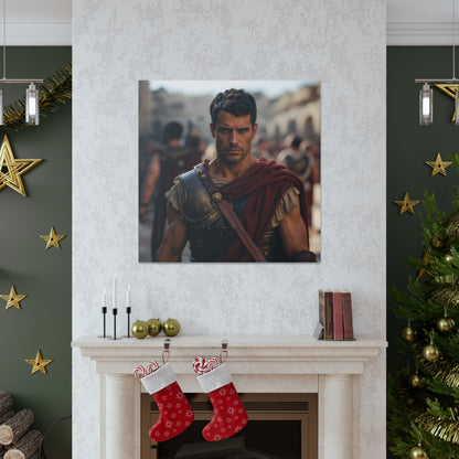 Roman Hero Tribute | Custom Portrait with Your Photos
