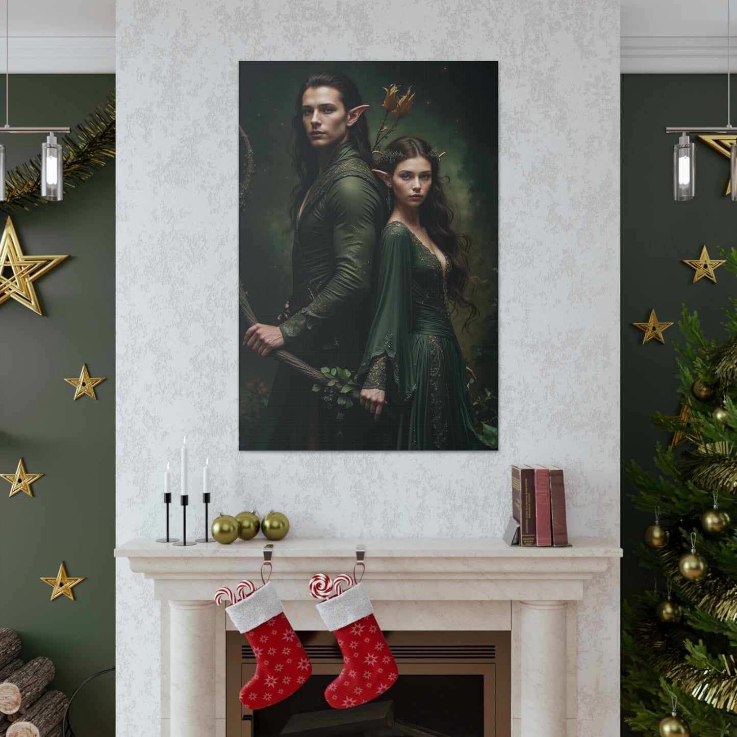 Elven Elegance | Custom Portrait with Your Photos