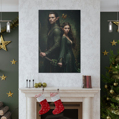 Elven Elegance | Custom Portrait with Your Photos