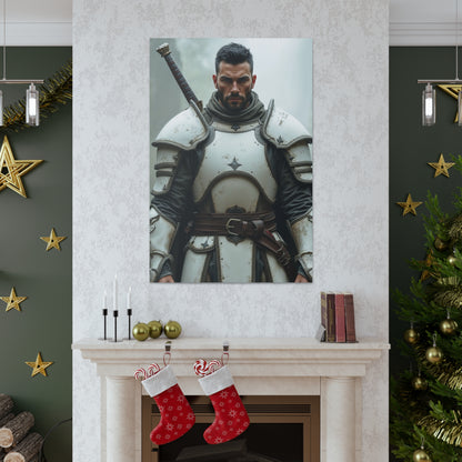 Heroic Knight Art | Personalized Gift with Your Photos