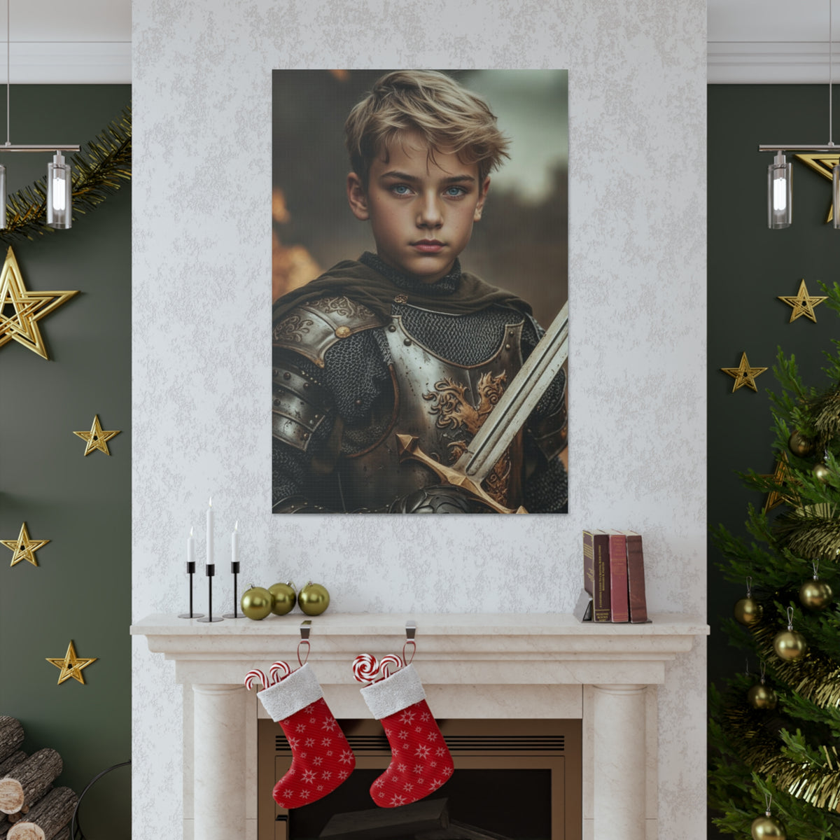 Knightly Dream Art | Personalized Gift with Your Photos