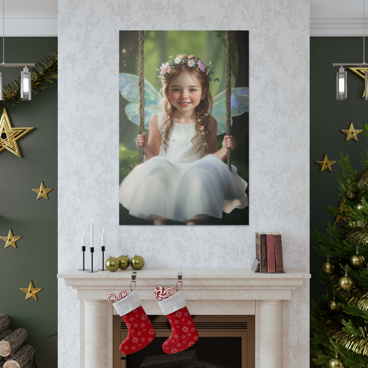Whimsical Fairy Portrait | Personalized Gift with Your Photos