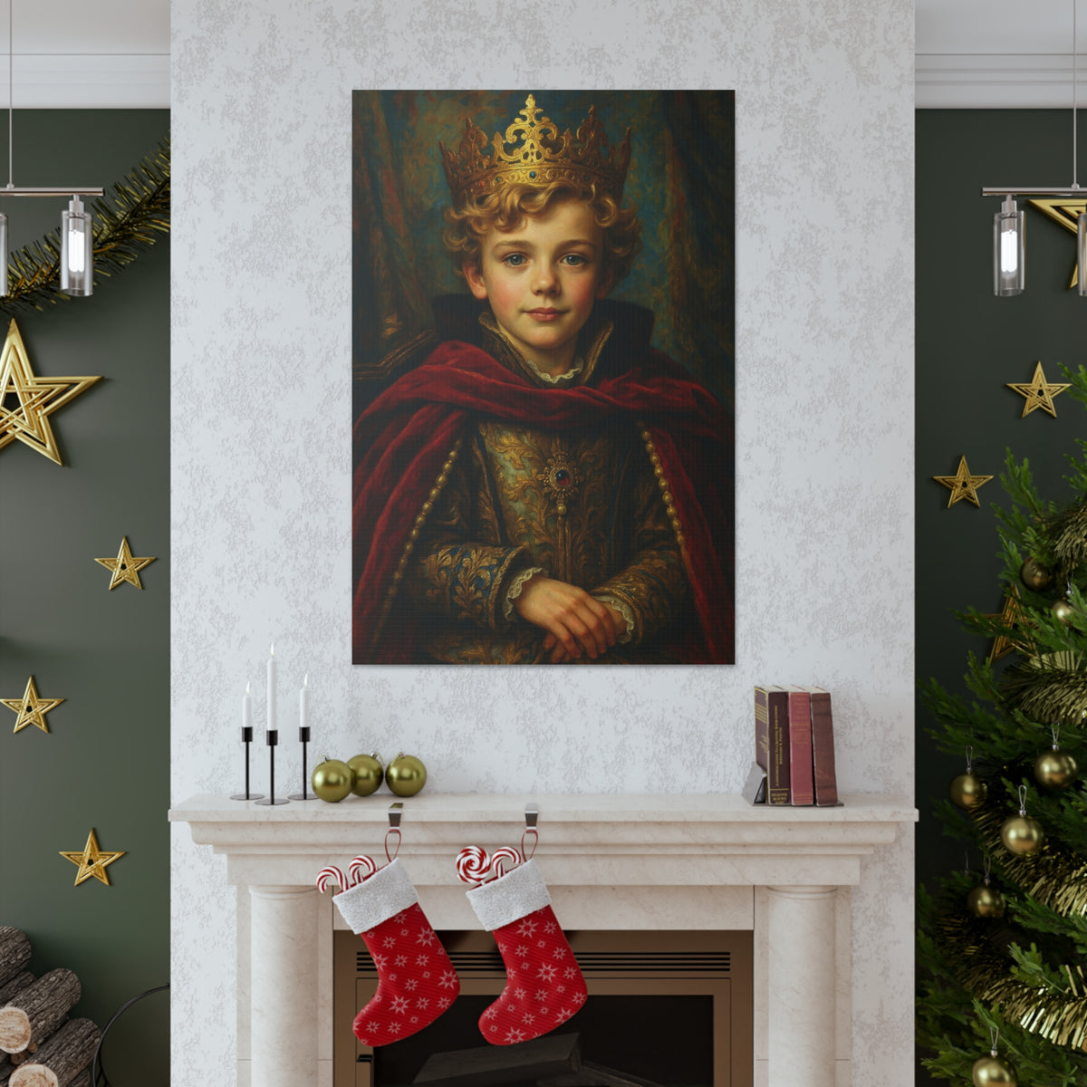 Royal Kid Portrait | Personalized Gift with Your Photos