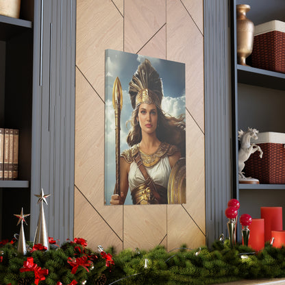 Warrior Goddess Portrait | Personalized Gift with Your Photos