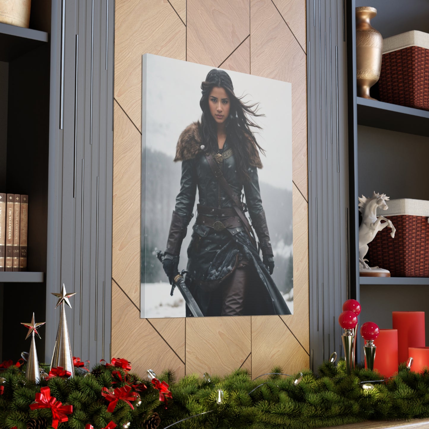 Winter Warrior | Custom Portrait with Your Photos