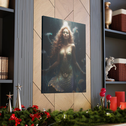 Mystic Mermaid Muse | Custom Portrait with Your Photos