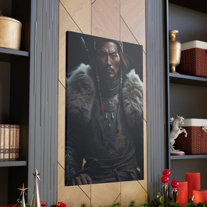 Mongol Warrior | Custom Portrait with Your Photos