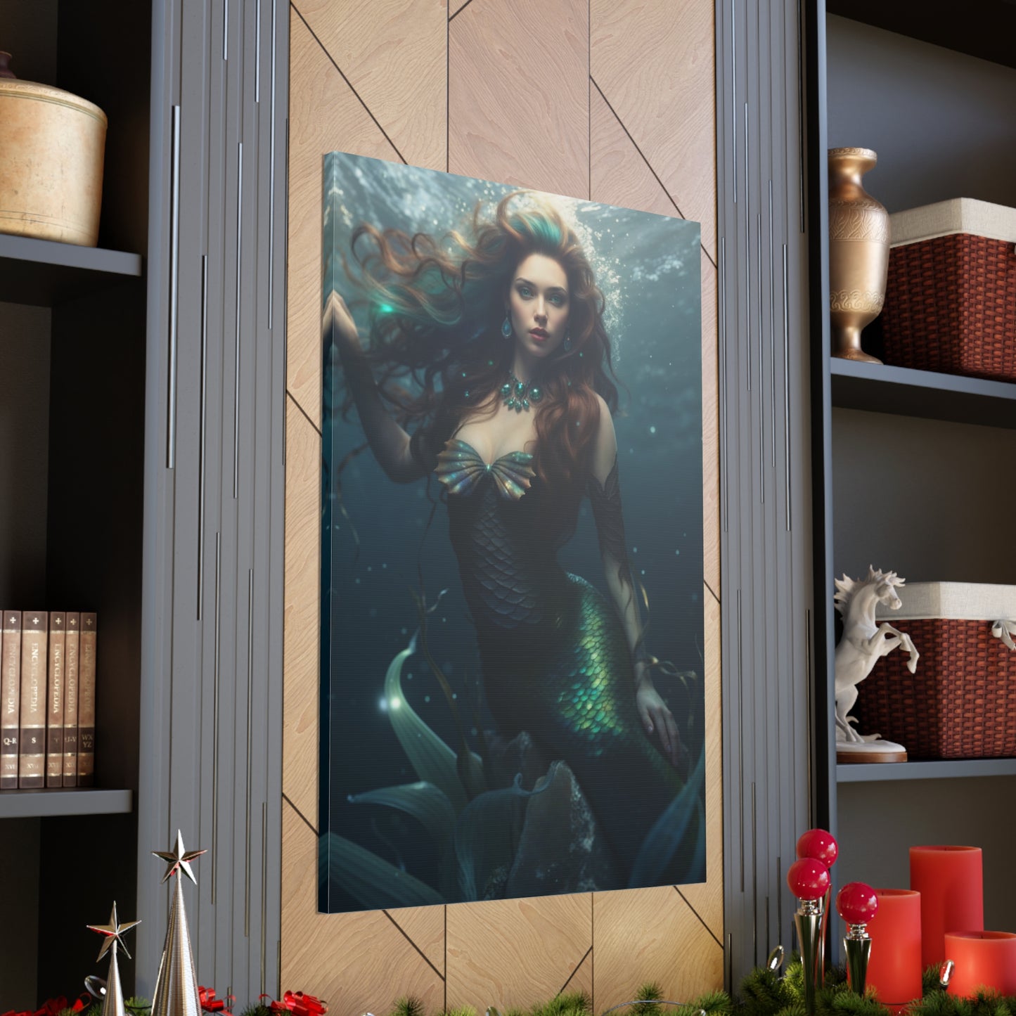 Mystic Sea Siren | Custom Portrait with Your Photos