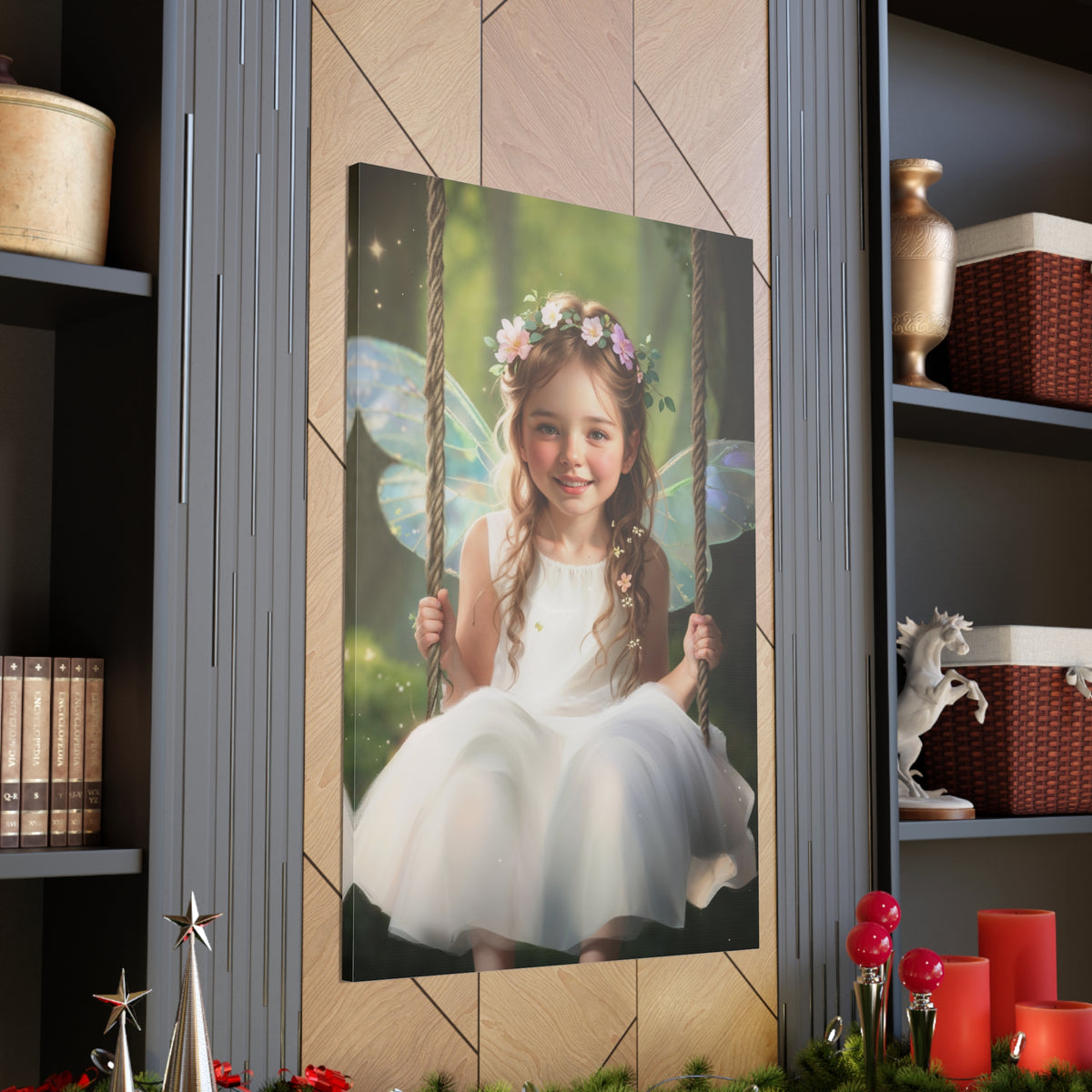 Whimsical Fairy Portrait | Personalized Gift with Your Photos