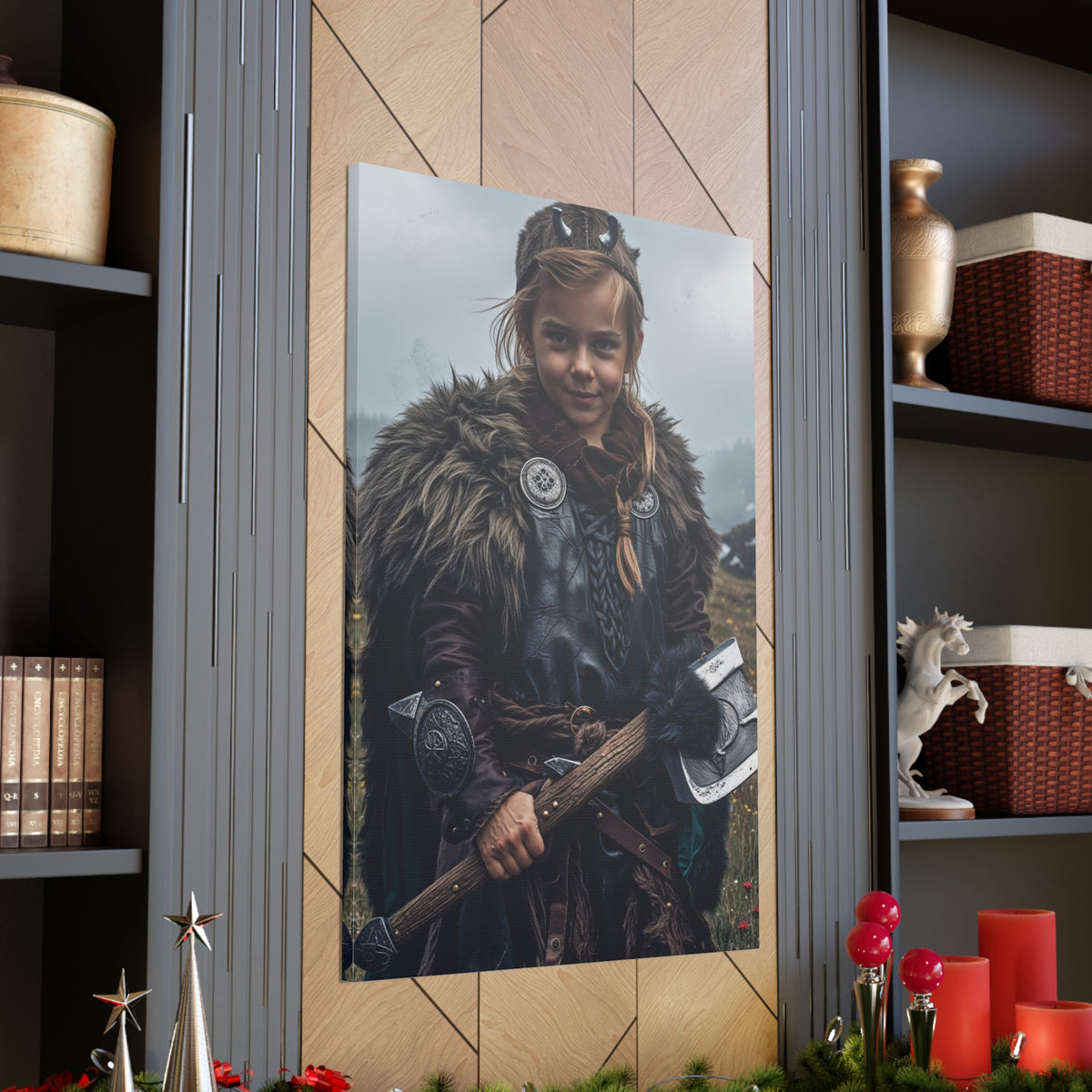 Epic Warrior Child | Personalized Gift with Your Photos