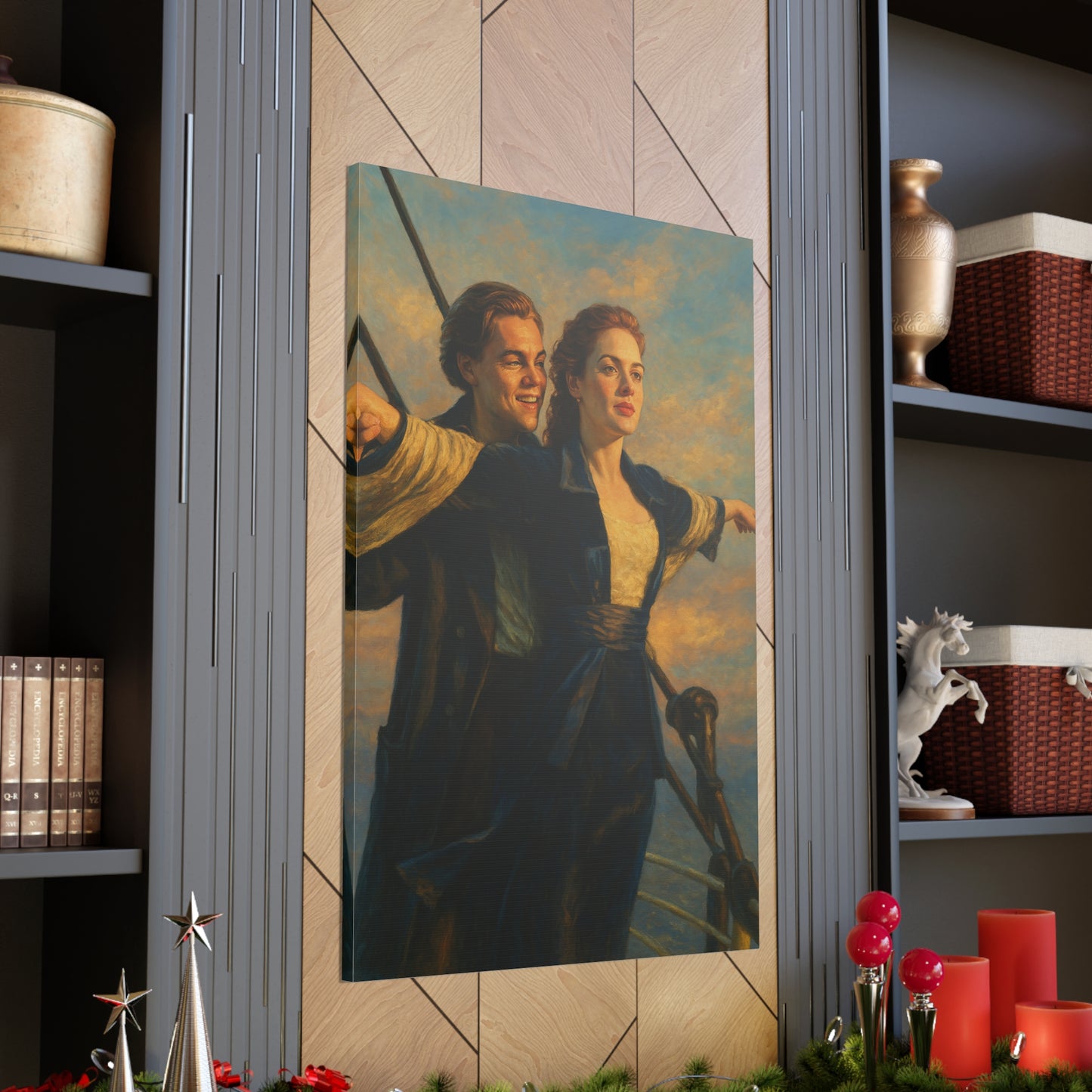 Titanic Couple Artwork | Personalized Gift with Your Photos