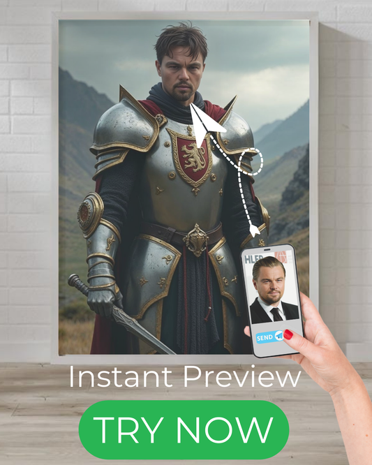 custom portrait Middle-Earth Style Man Portrait

