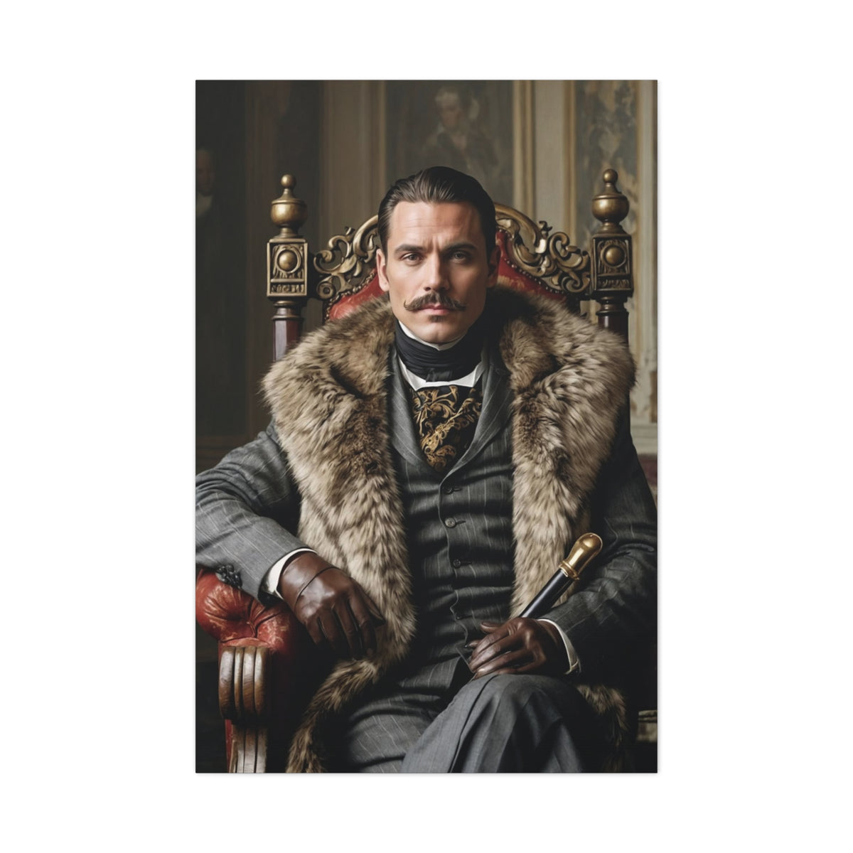 Victorian Royalty | Custom Portrait with Your Photos