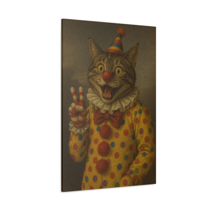 The Clown Commander | Custom Pet Portrait