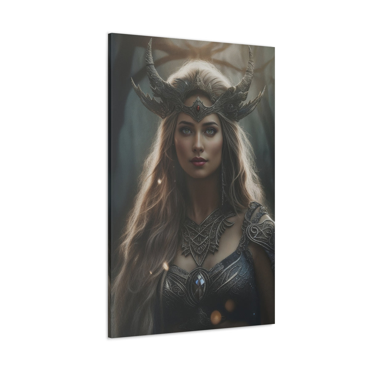 Mythic Elven Queen | Custom Portrait with Your Photos
