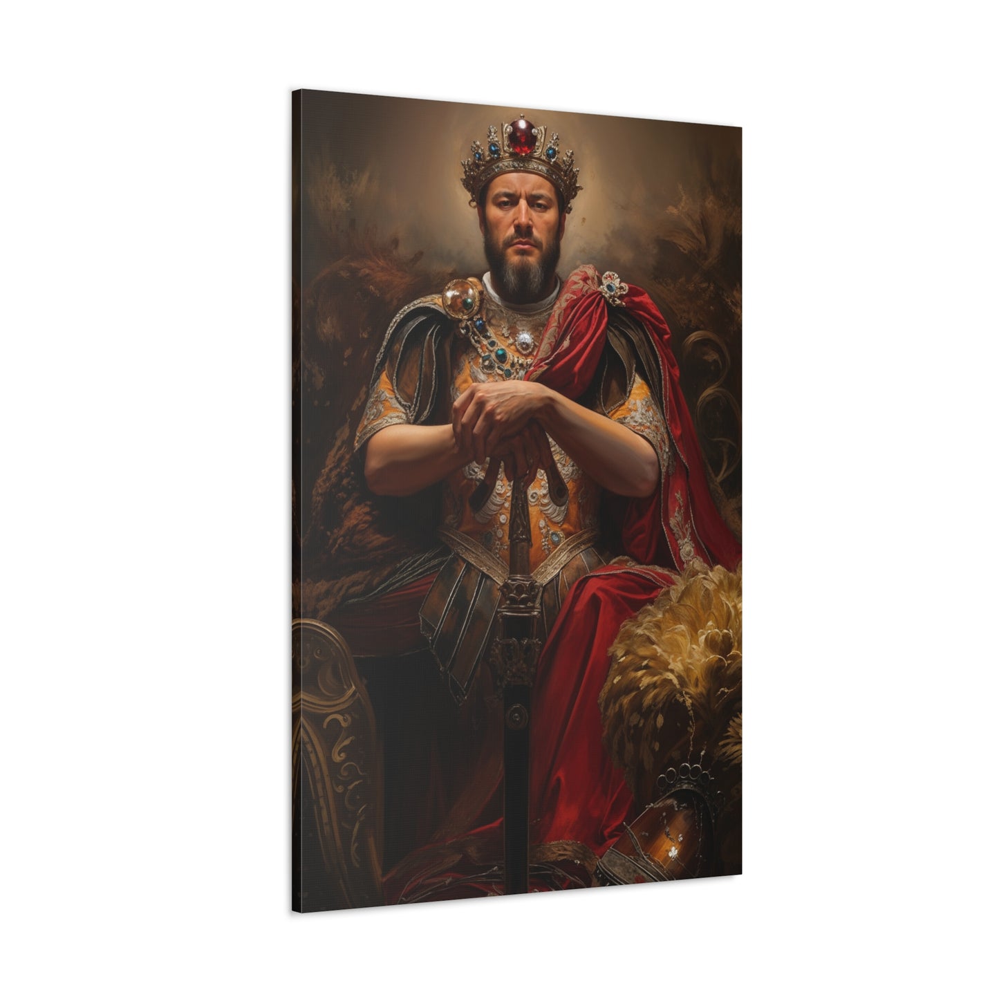 Imperial Glory Portrait | Custom Portrait with Your Photos