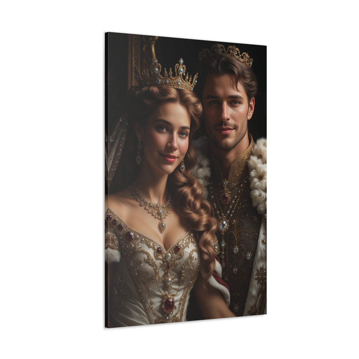 Royal Romance Portrait | Custom Portrait with Your Photos