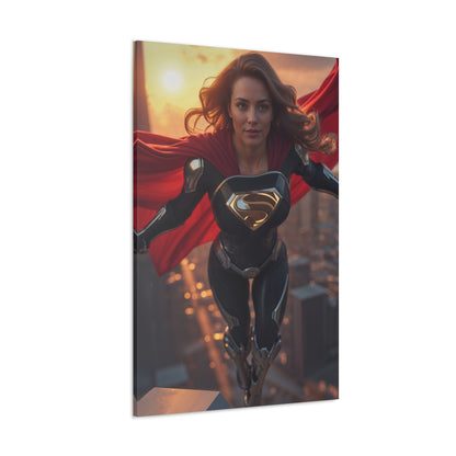 Skybound Hero Portrait | Custom Portrait with Your Photos