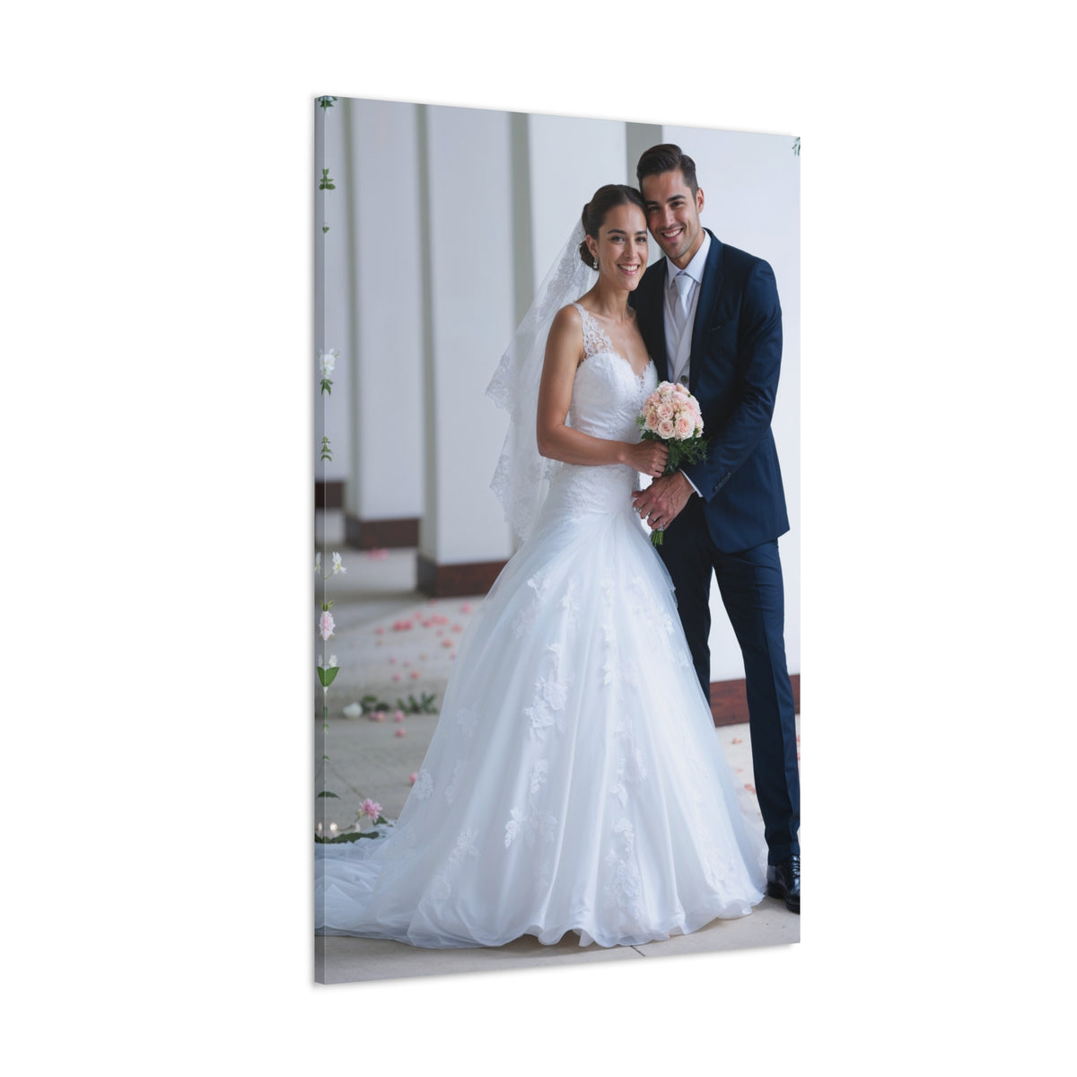 Wedding Day Magic | Custom Portrait with Your Photos