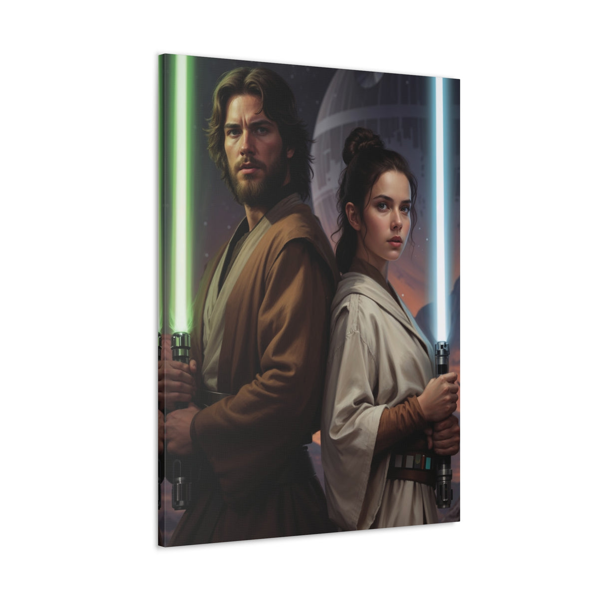Galactic Knights Saga | Custom Portrait with Your Photos