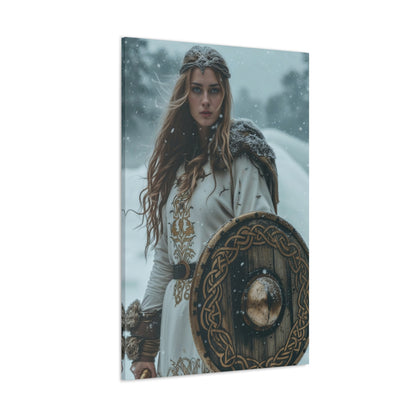 Shieldmaiden Strength | Custom Portrait with Your Photos