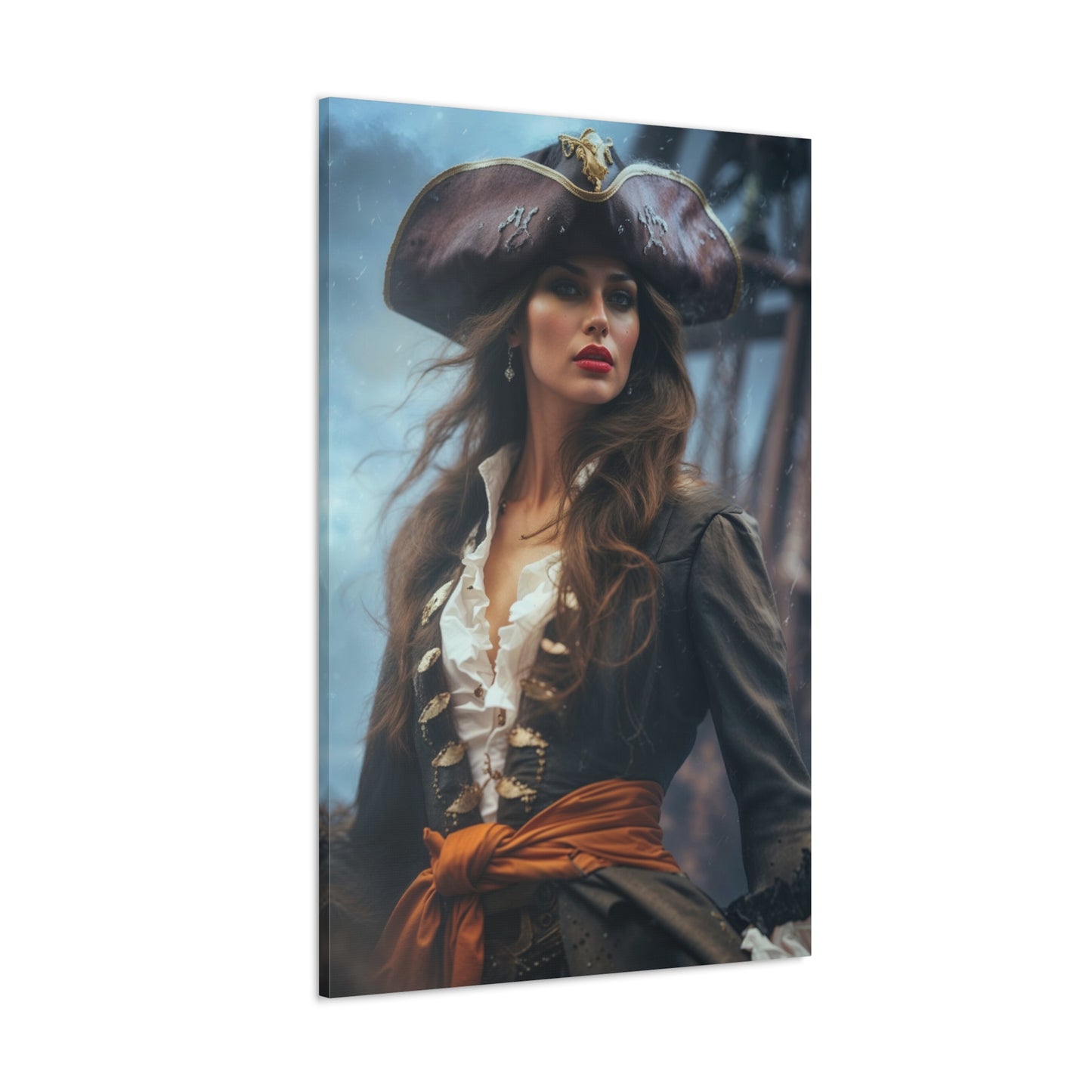 Stormborn Pirate Queen | Custom Portrait with Your Photos