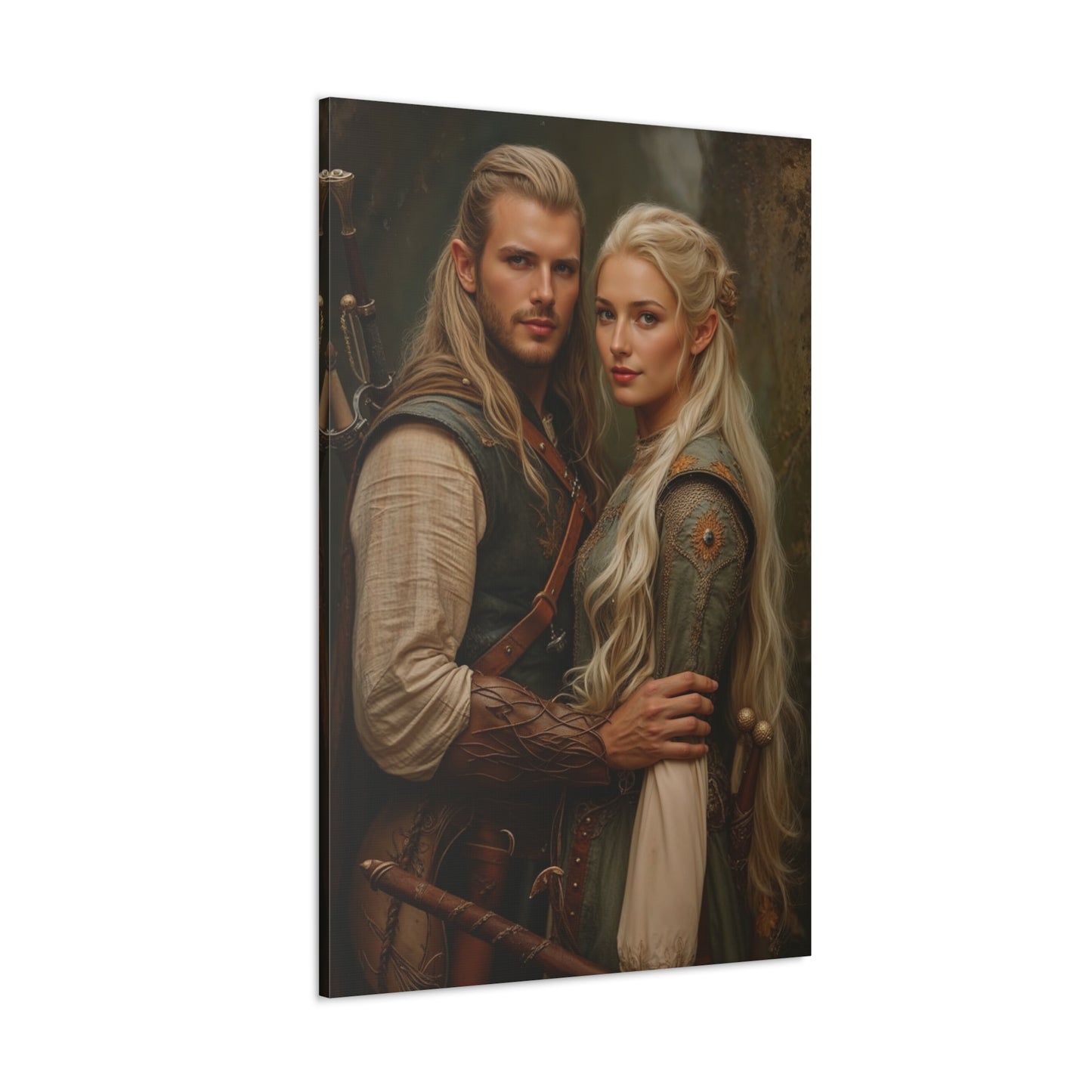 Ethereal Fantasy Love | Custom Portrait with Your Photos