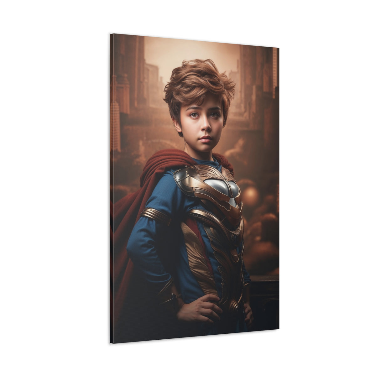 Heroic Power Portrait | Custom Portrait with Your Photos