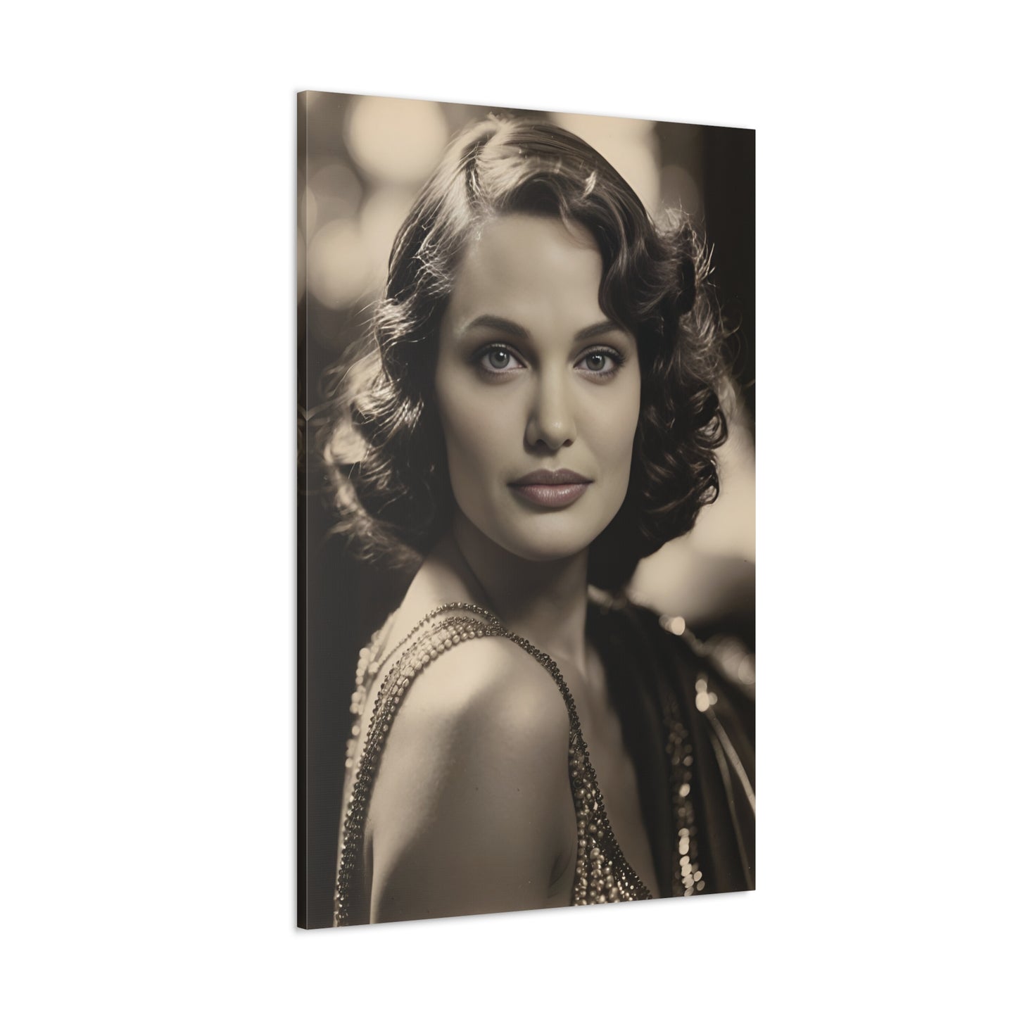 Vintage Glamour | Custom Portrait with Your Photos