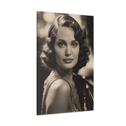 Vintage Glamour | Custom Portrait with Your Photos