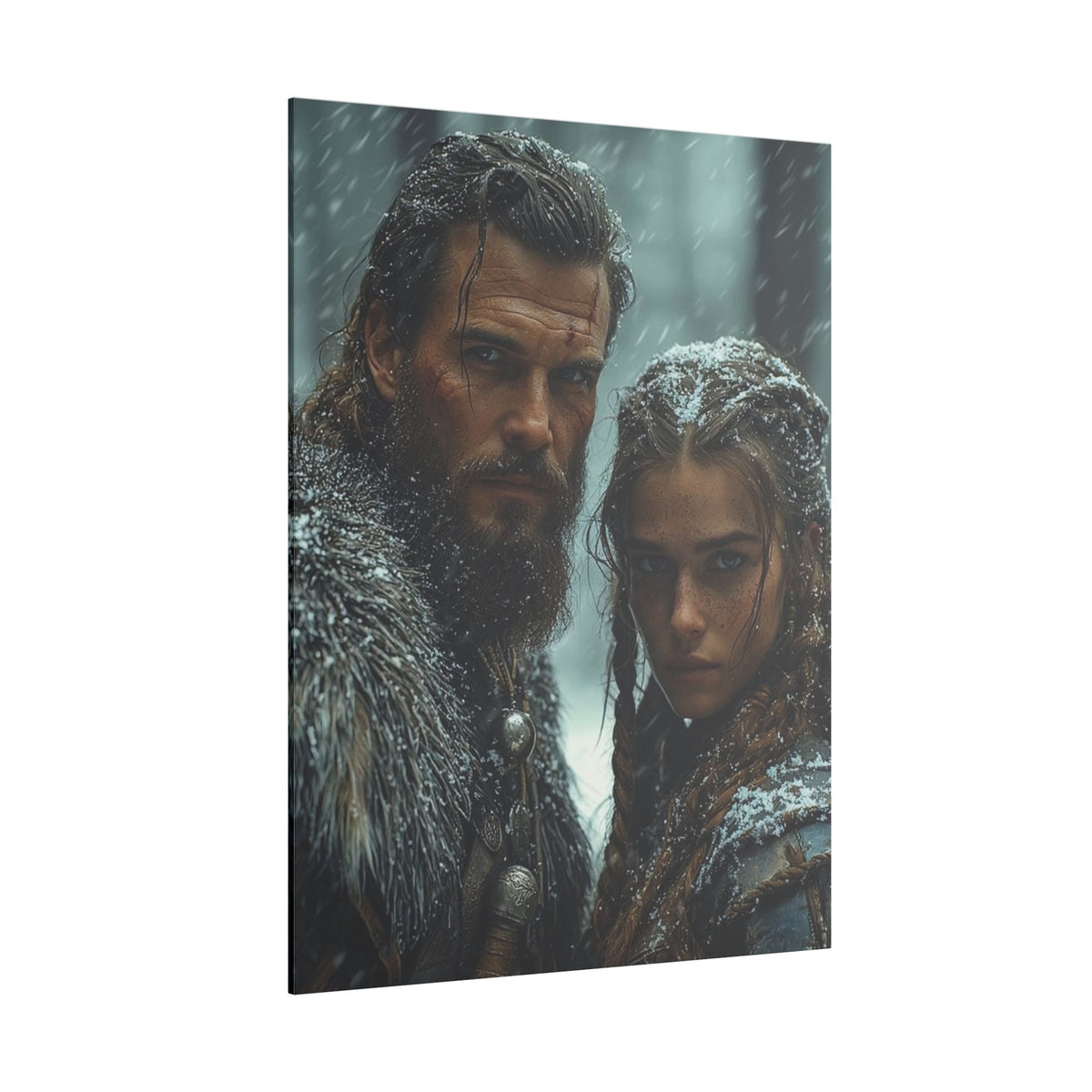 Epic Viking Portrait | Personalized Gift with Your Photos