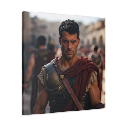 Roman Hero Tribute | Custom Portrait with Your Photos