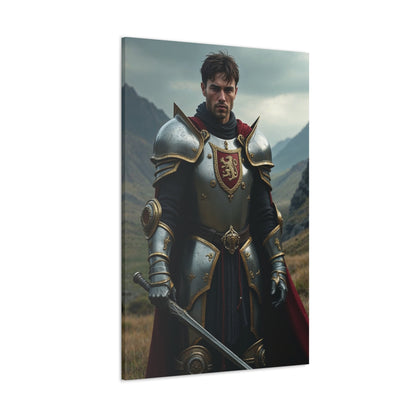 Epic Knight Portrait | Personalized Gift with Your Photos