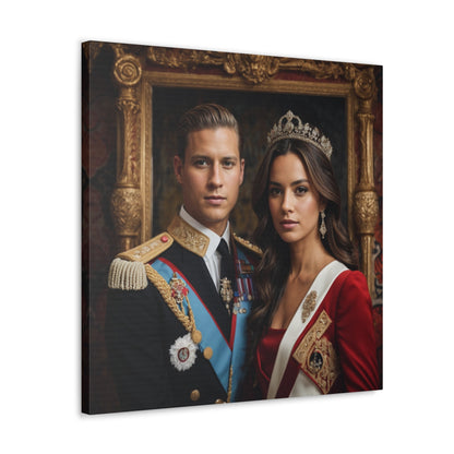 Royal Elegance | Custom Portrait with Your Photos