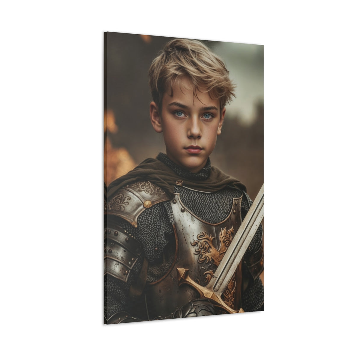 Knightly Dream Art | Personalized Gift with Your Photos