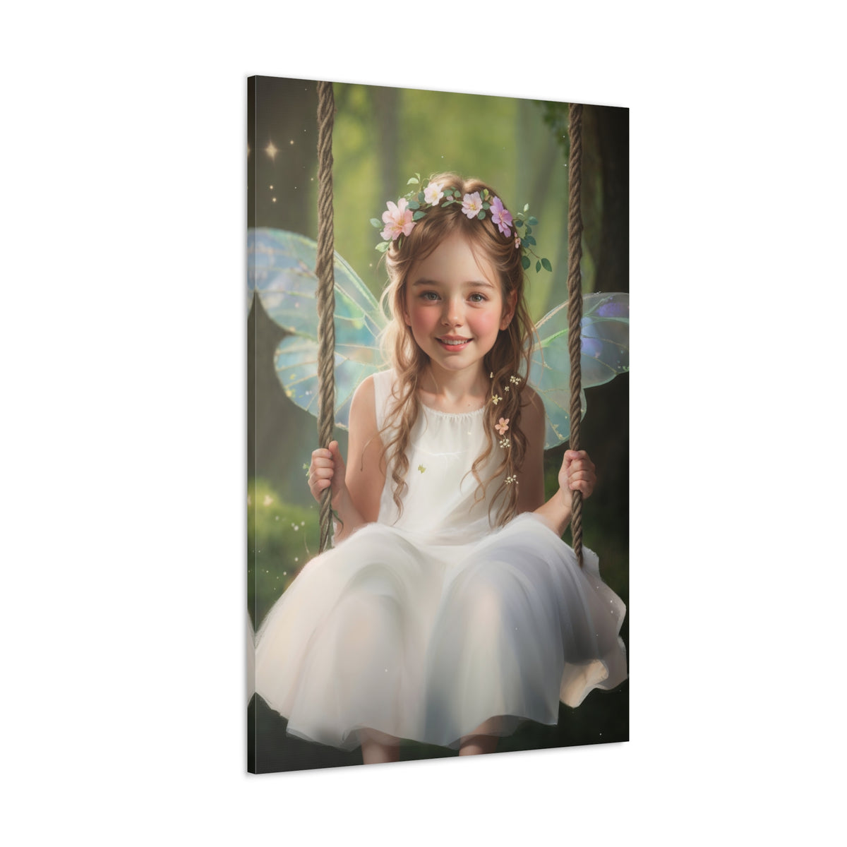 Whimsical Fairy Portrait | Personalized Gift with Your Photos