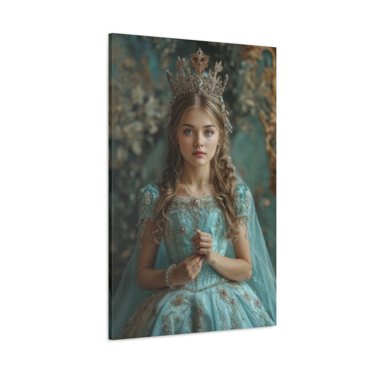 Royal Elegance Portrait | Personalized Gift with Your Photos