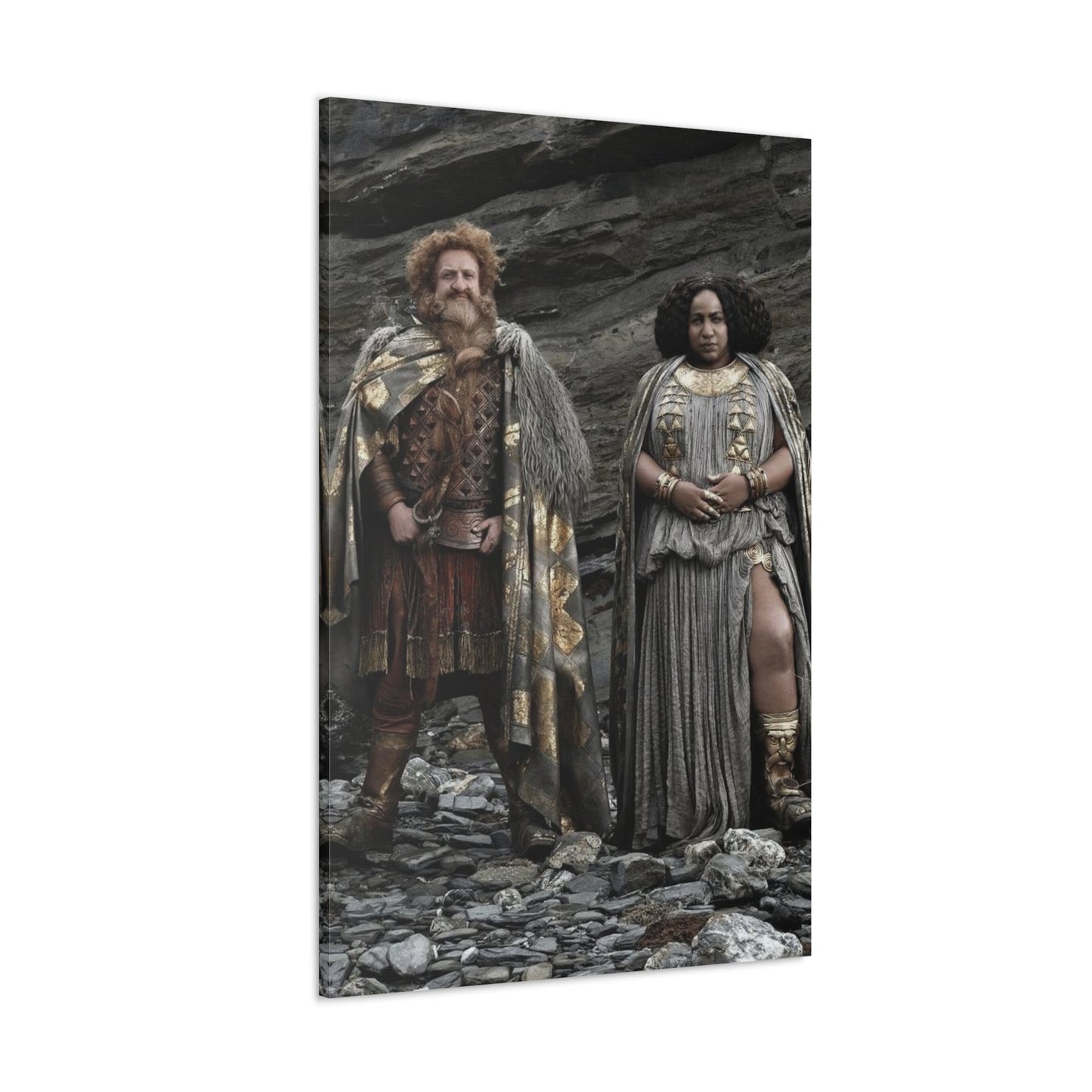 Ancient Warriors | Custom Portrait with Your Photos