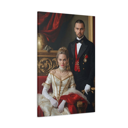 Regal Elegance | Custom Portrait with Your Photos