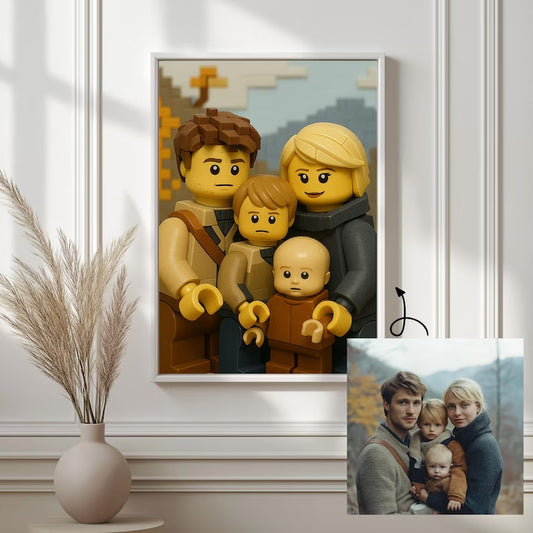 Custom LEGO Portrait