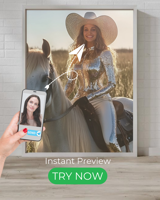 Glam Cowgirl | Personalized Gift with Your Photos