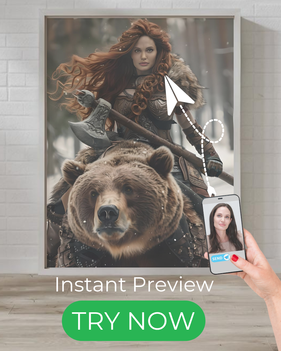 Bearbound Fury | Personalisiertes Geschenk mit Ihren Fotos