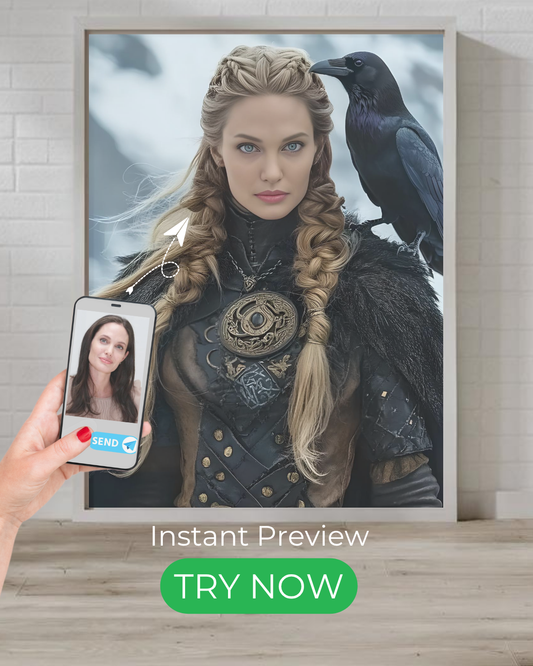 Raven Queen | Personalized Gift with Your Photos