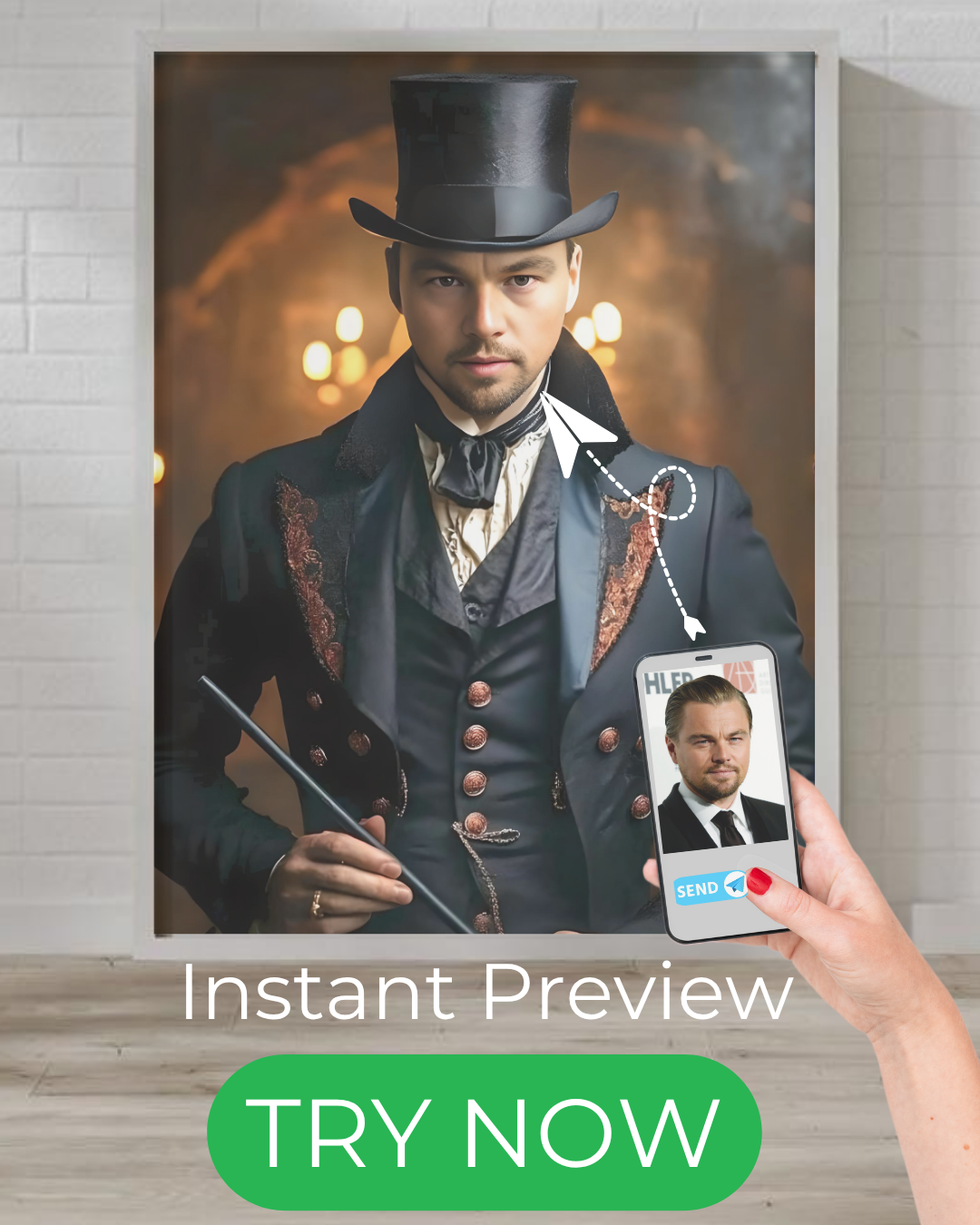 Tryllekunstneren | Personlig gave med dine fotos