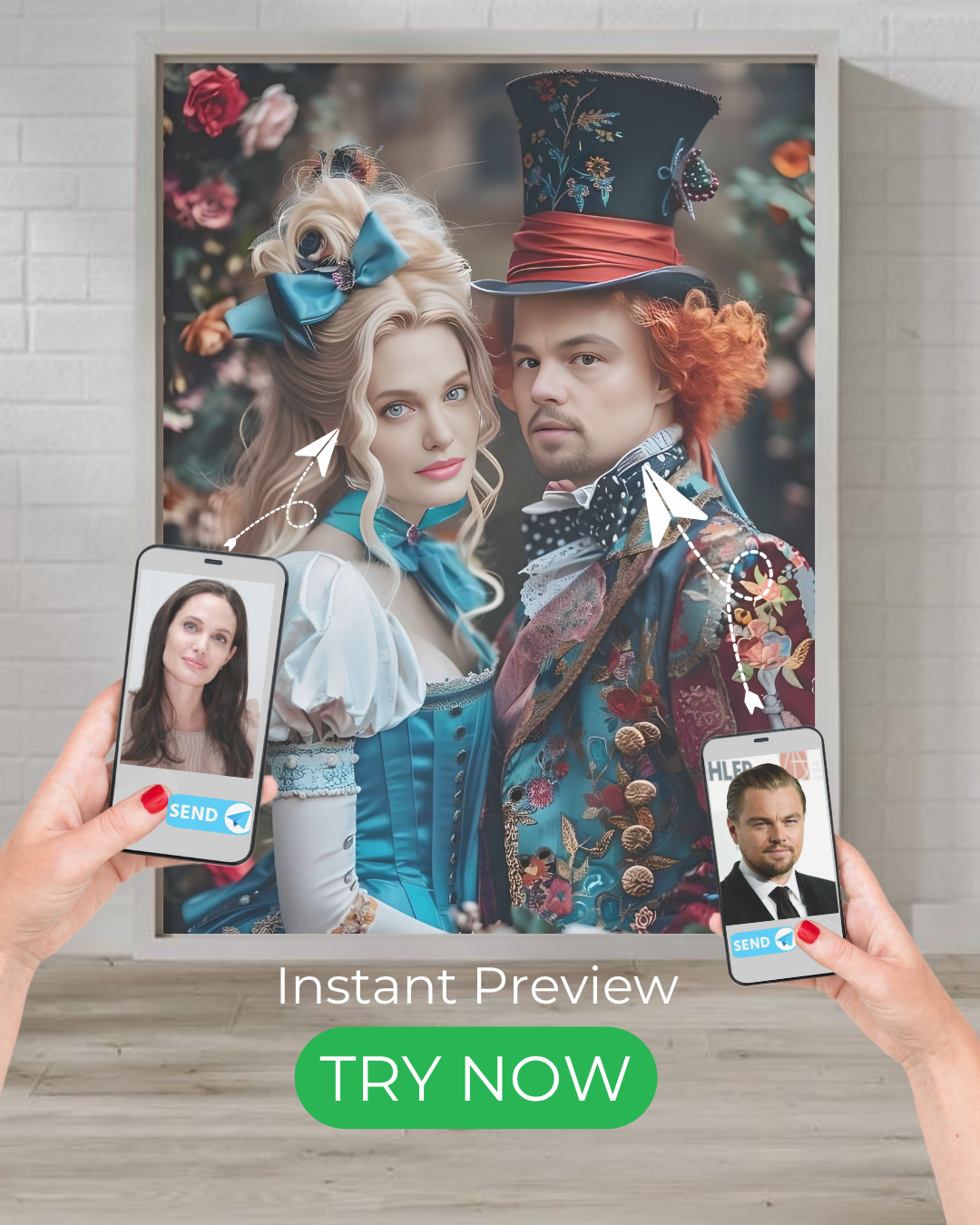 Together in Wonderland | Personalized Gift with Your Photos
