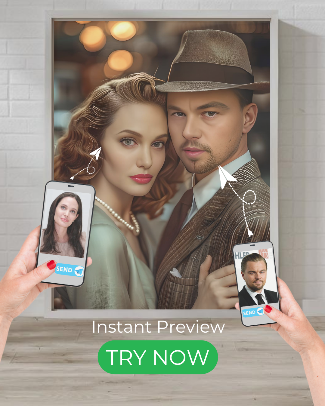 Casablanca Romance | Personalized Gift with Your Photos